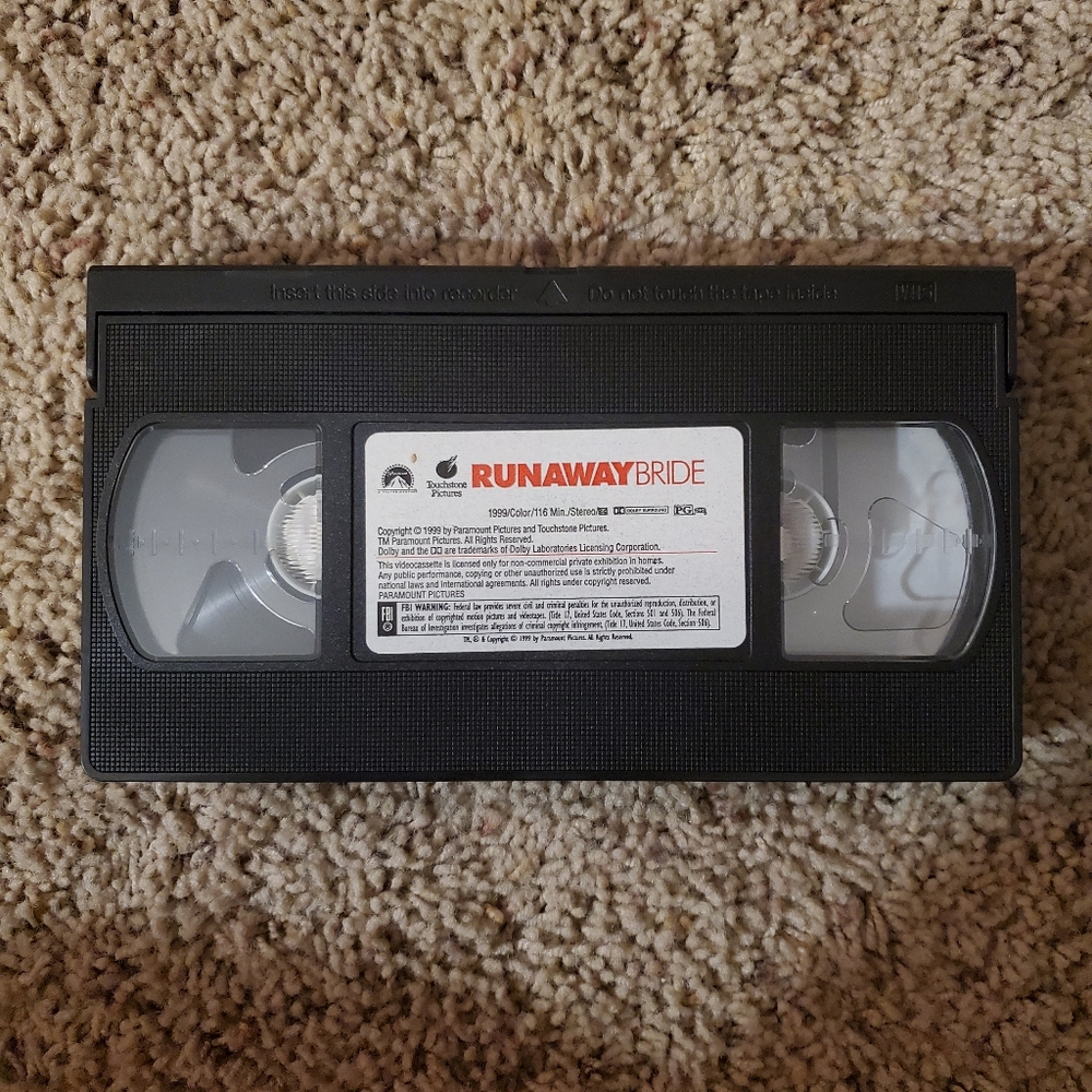 Runaway Bride VHS - Picture 5 of 6
